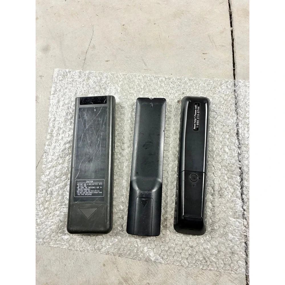 Mitsubishi, Philips, & SuperSonic Remote Control Bundle - 3 Remotes